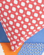 Delilah Cotton Single Pillow Case 50x70 cm Red (view 2)