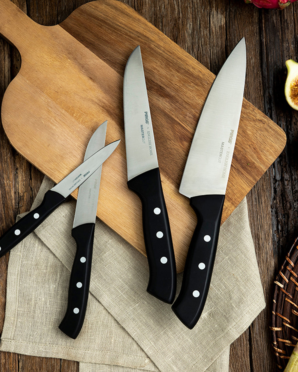 Pirge x English Home Master Cut Steel Chef Knife 19 cm Black (view 3)