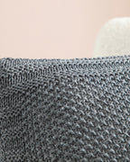 Lerca Knitwear Toss Pillow Cover 40x40 cm Anthracite (view 2)