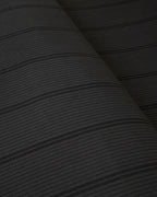 Listral Striped Cotton Satin in a Box King Size 4 Pillows Duvet Cover Set 240x220 cm Anthracite (view 4)