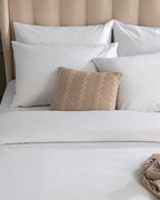 Showy 0;5 cm Emboss Double Size Duvet Cover Set 200x220 cm White (view 2)