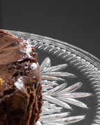 Cosmic Glass Cake Stand 30 cm Transparent (view 2)