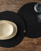 Dalia PP 2 pcs Table Mat 35 cm Black