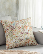 Fresco Gobelin Toss Pillow Cover 45x45 cm Ecru