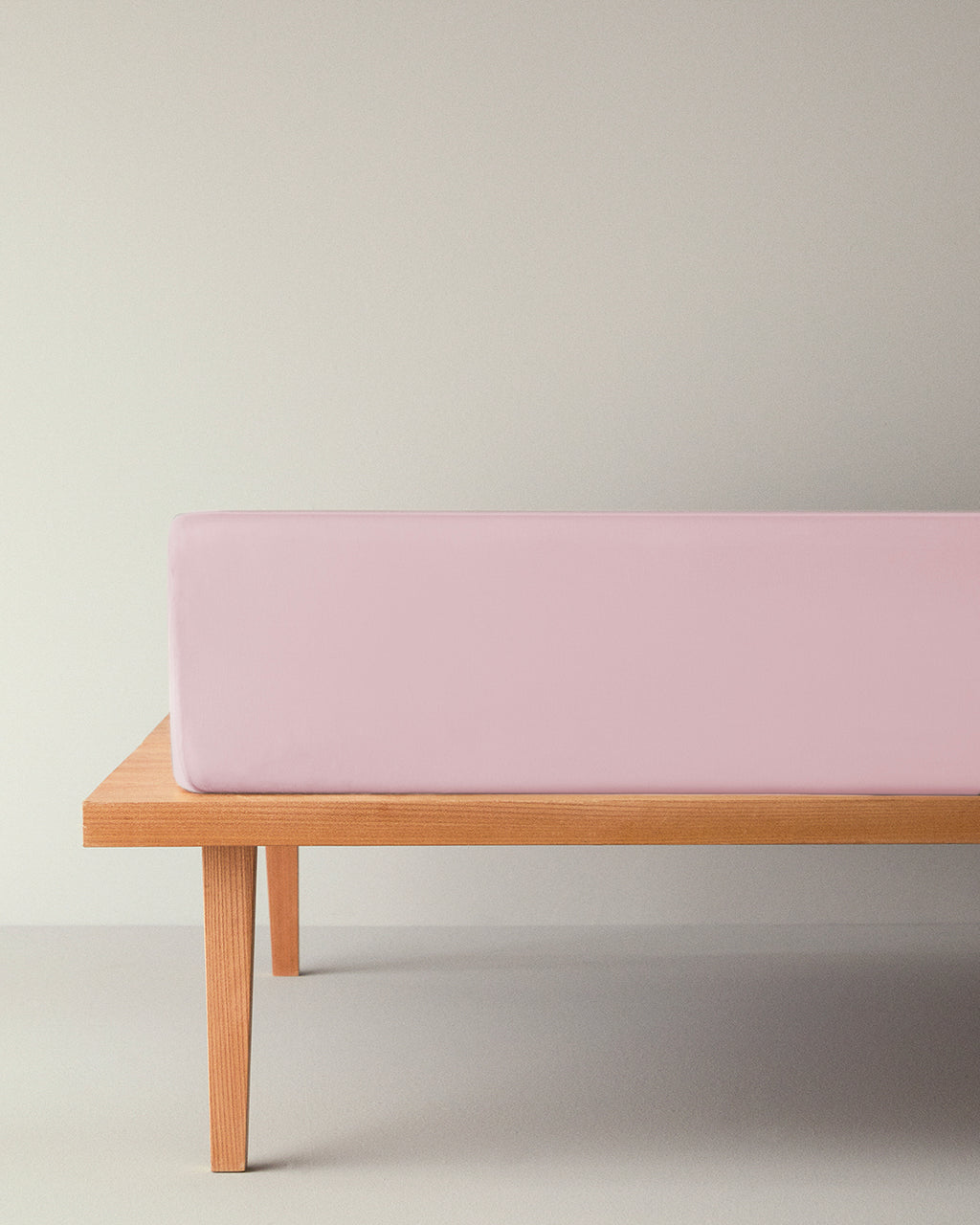 Plain Cotton Single Size Plus Fitted Sheet 120x200 cm (view 7)