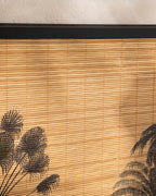 Exotic Palm Bamboo Wall Accessory 38x46x1.2 cm Natural - Black (view 2)