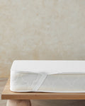 Deluxe 3D Waterproof Baby Mattress Protector 70x140 cm White