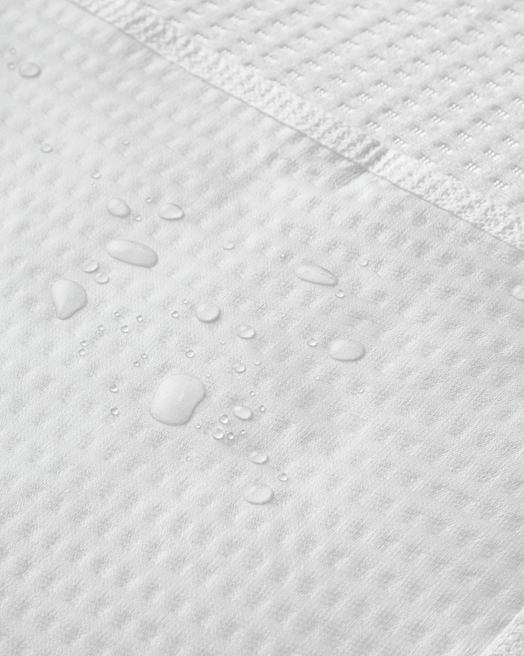 Deluxe 3D Waterproof Baby Mattress Protector 70x140 cm White (view 3)