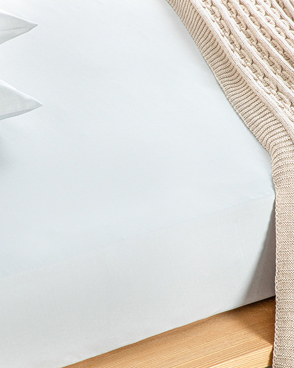Novella Premium Soft Cotton Fitted Sheet Set - Dusty Rose - Single 100x200 cm (view 2)