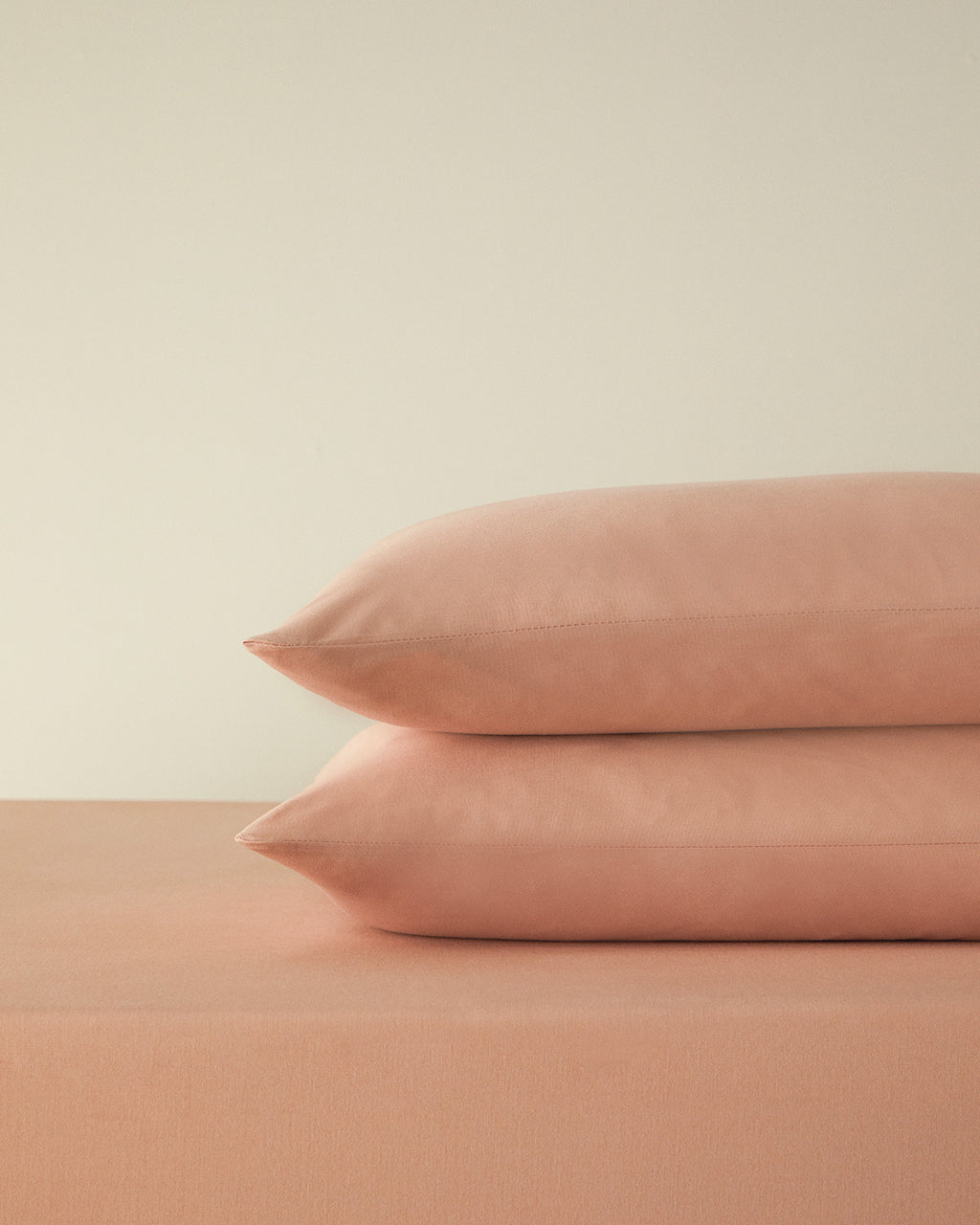 Novella Premium Soft Cotton Fitted Sheet Set - Celadon - Single 100x200 cm (view 8)