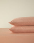 Novella Premium Soft Cotton Fitted Sheet Set - Celadon - Single 100x200 cm (view 8)