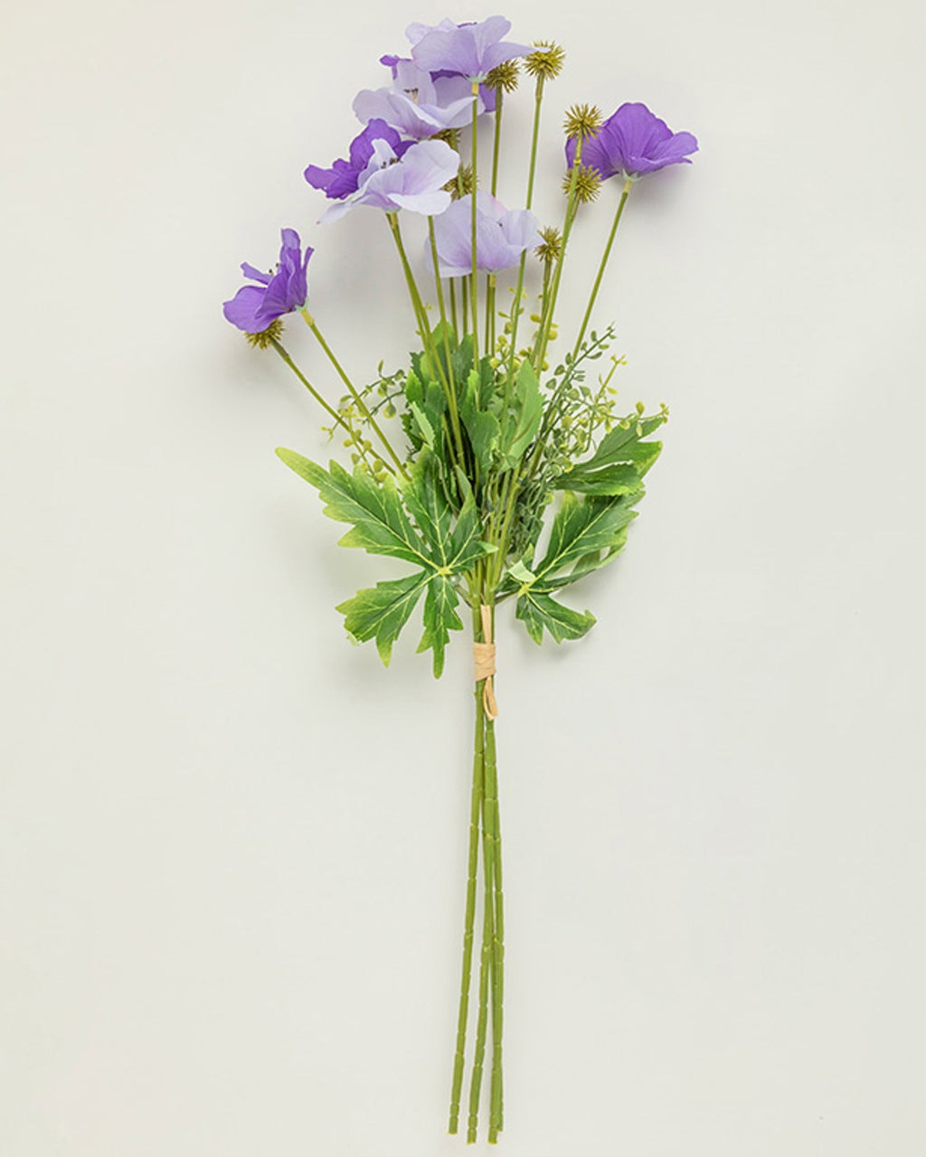 Narcissus Plastic Single Branch Artificial Flower 60 cm Violet (view 3)