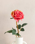 Classy Rose Plastic Single Branch Artificial Flower 64 cm - Light Pink
