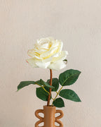 Classy Rose Plastic Single Branch Artificial Flower 64 cm (view 4)