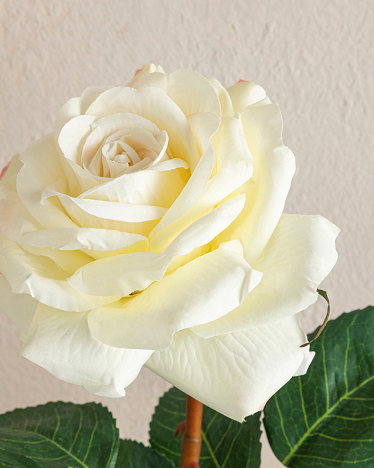 Classy Rose Plastic Single Branch Artificial Flower 64 cm (view 5)