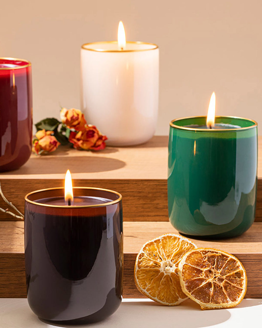 Skylin Scented Candle 190 g Cream (view 4)