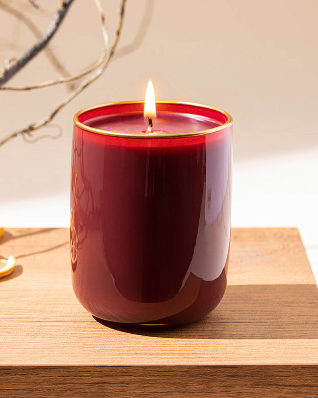 Carlin Scented Candle 190 g Maroon