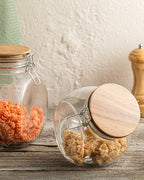 Sophie Glass Jar Transparent (view 3)
