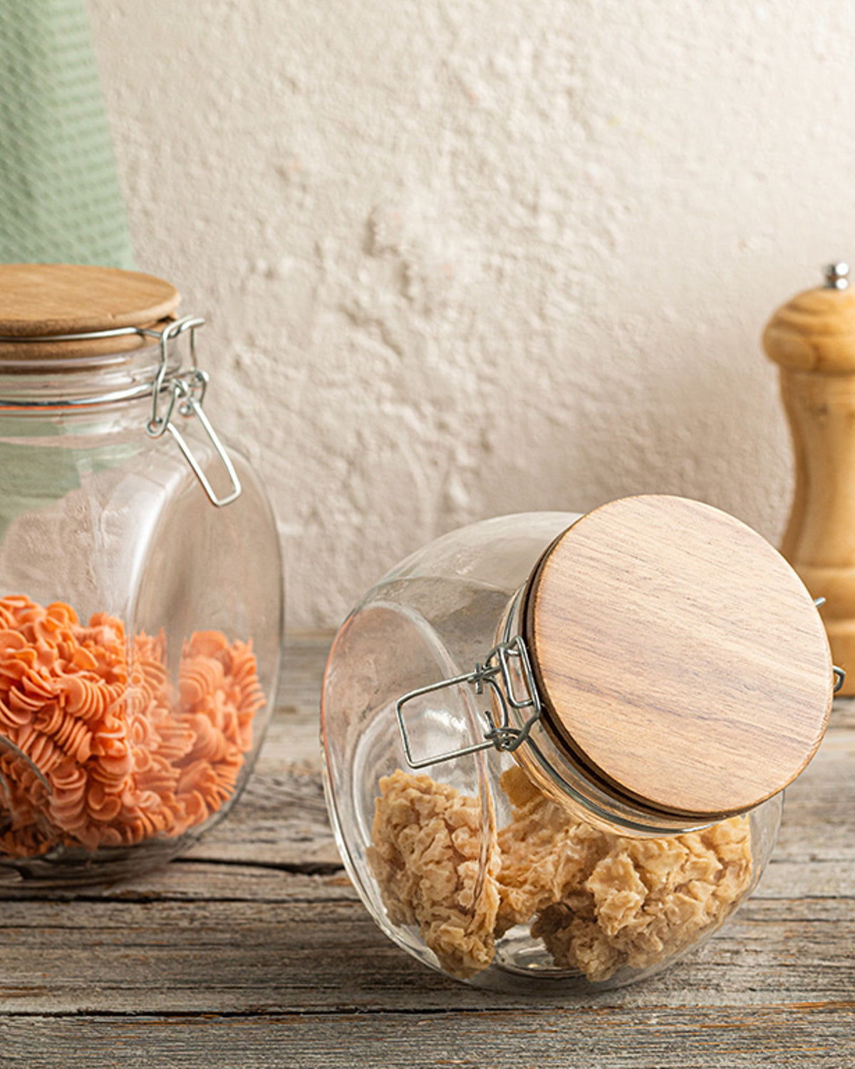 Sophie Glass Jar Transparent (view 3)