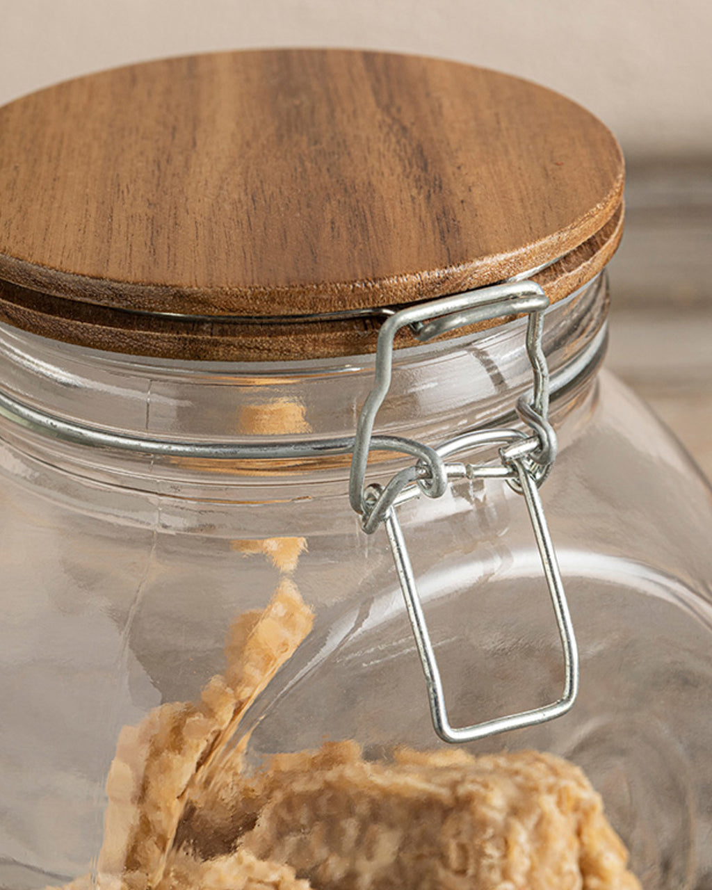 Sophie Glass Jar Transparent (view 6)
