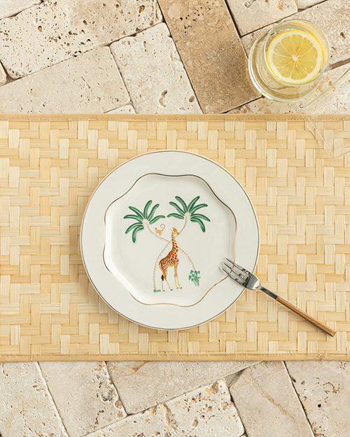 Alami Bamboo Table Mat 45x30 cm Natural