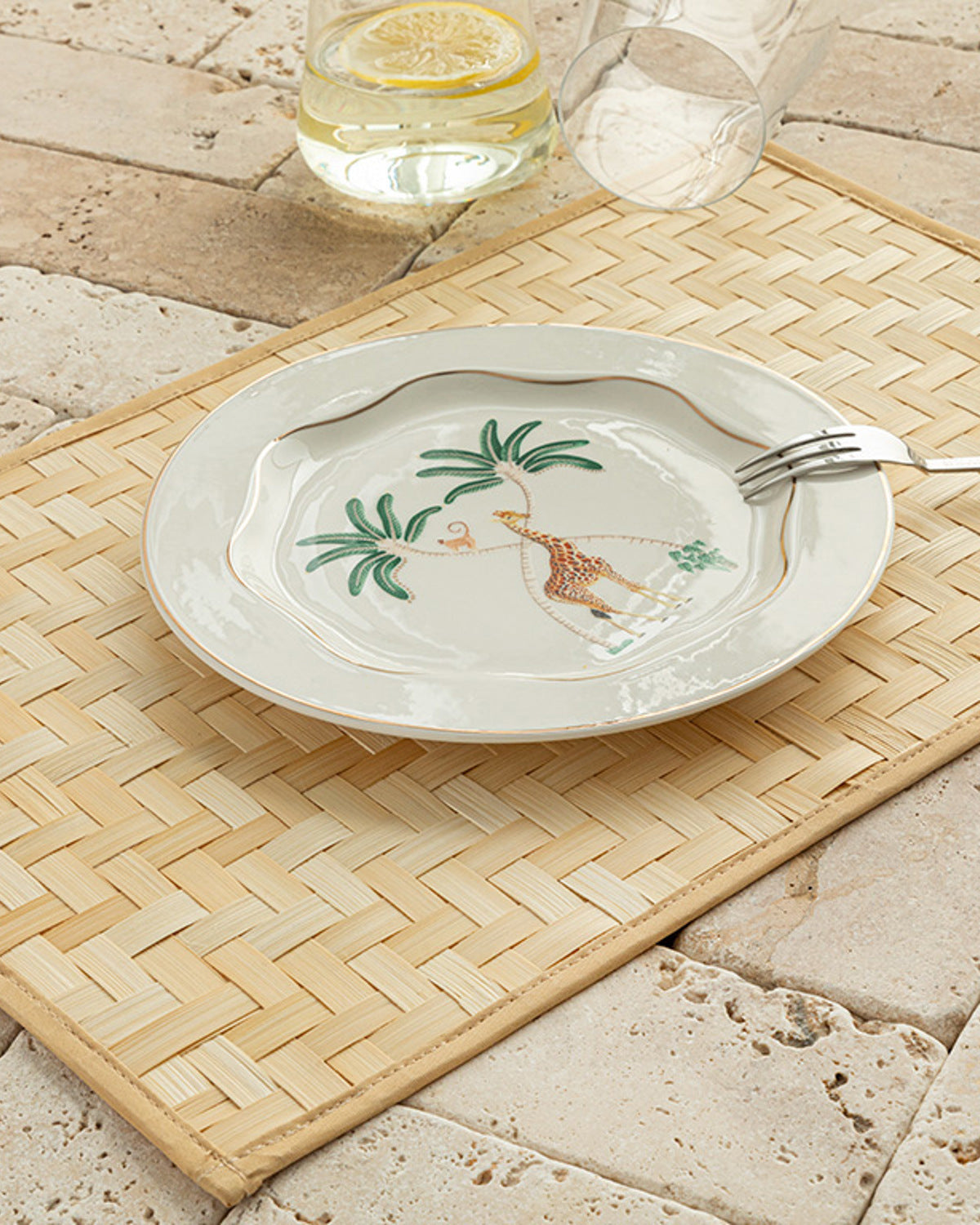 Alami Bamboo Table Mat 45x30 cm Natural (view 2)