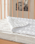 Kapitoneli Waterproof Elastic Baby Mattress Protector 70x140 cm White