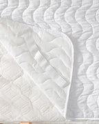 Kapitoneli Waterproof Elastic Baby Mattress Protector 70x140 cm White (view 3)