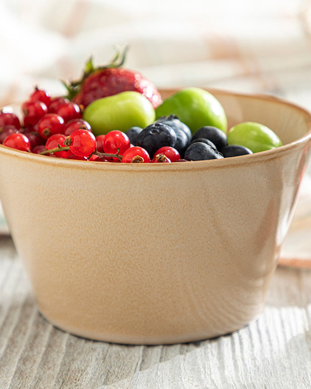 Freya Ceramic Bowl 410 ml - Cream