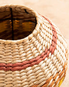 Luba Wicker Decorative Object 27x13x18 cm Multicolor (view 2)