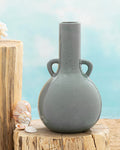 Stoneware Vase 16x16x27 cm Celadon