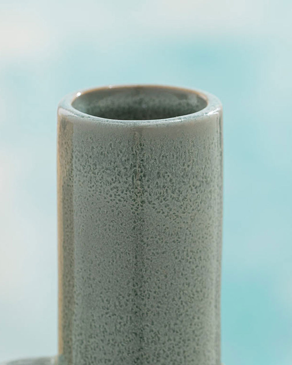 Stoneware Vase 16x16x27 cm Celadon (view 2)