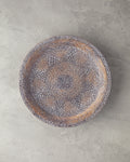 Rony Polyresin Decorative Tray 20x20x1.5 cm Brown