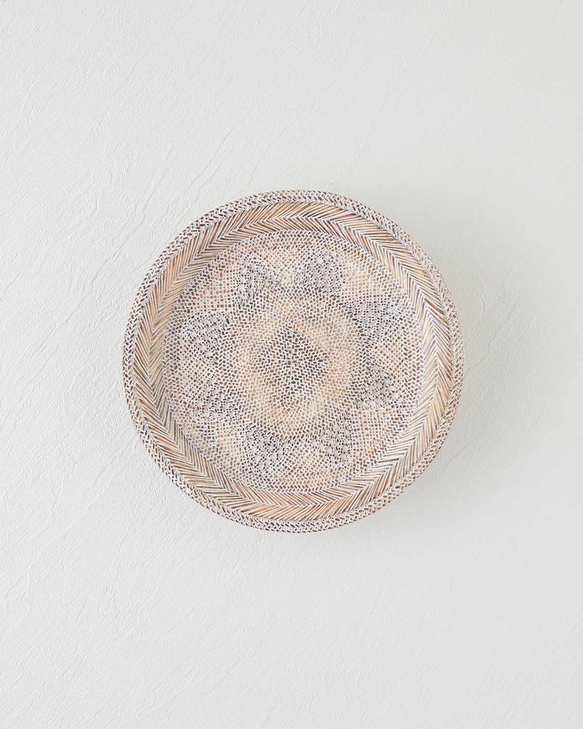 Cozy Polyresin Decorative Tray 25x25x2 cm Brown