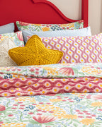 Water Lily Easy Iron Double Size Duvet Cover 200x220 cm Pink (view 2)