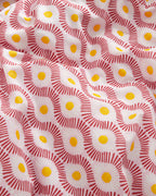 Sunny Side Easy Iron Double Size Duvet Cover 200x220 cm Pink (view 4)