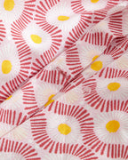Sunny Side Easy Iron Double Size Duvet Cover 200x220 cm Pink (view 5)