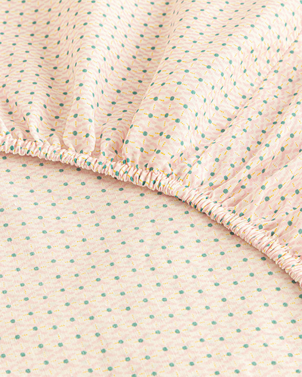 Tetrad Easy Iron Double Size Fitted Sheet 160x200 cm Light Pink (view 3)