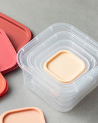 Keep Me Plastic 5 Pieces Storage Container 16 cm (view 3)