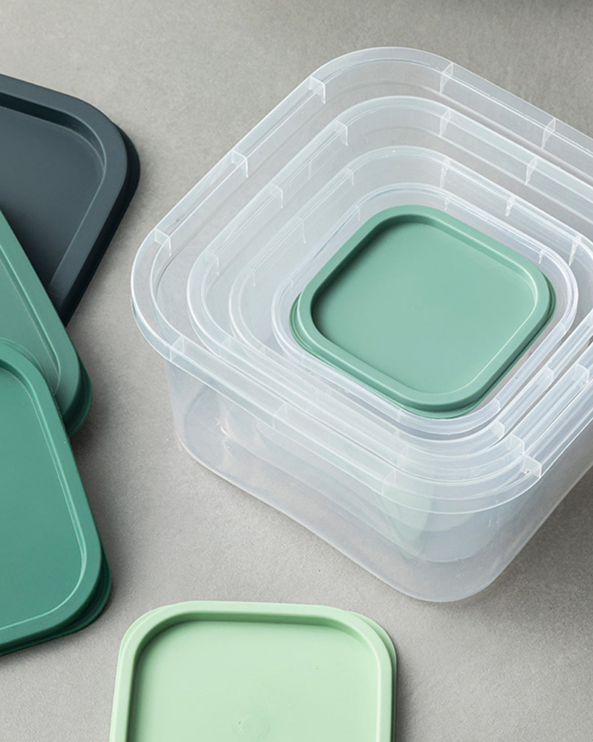 Keep Me Plastic 5 Pieces Storage Container 16 cm (view 7)