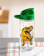Dinosaurs World Tritan Boy Kids Water Bottle 500 ml Green