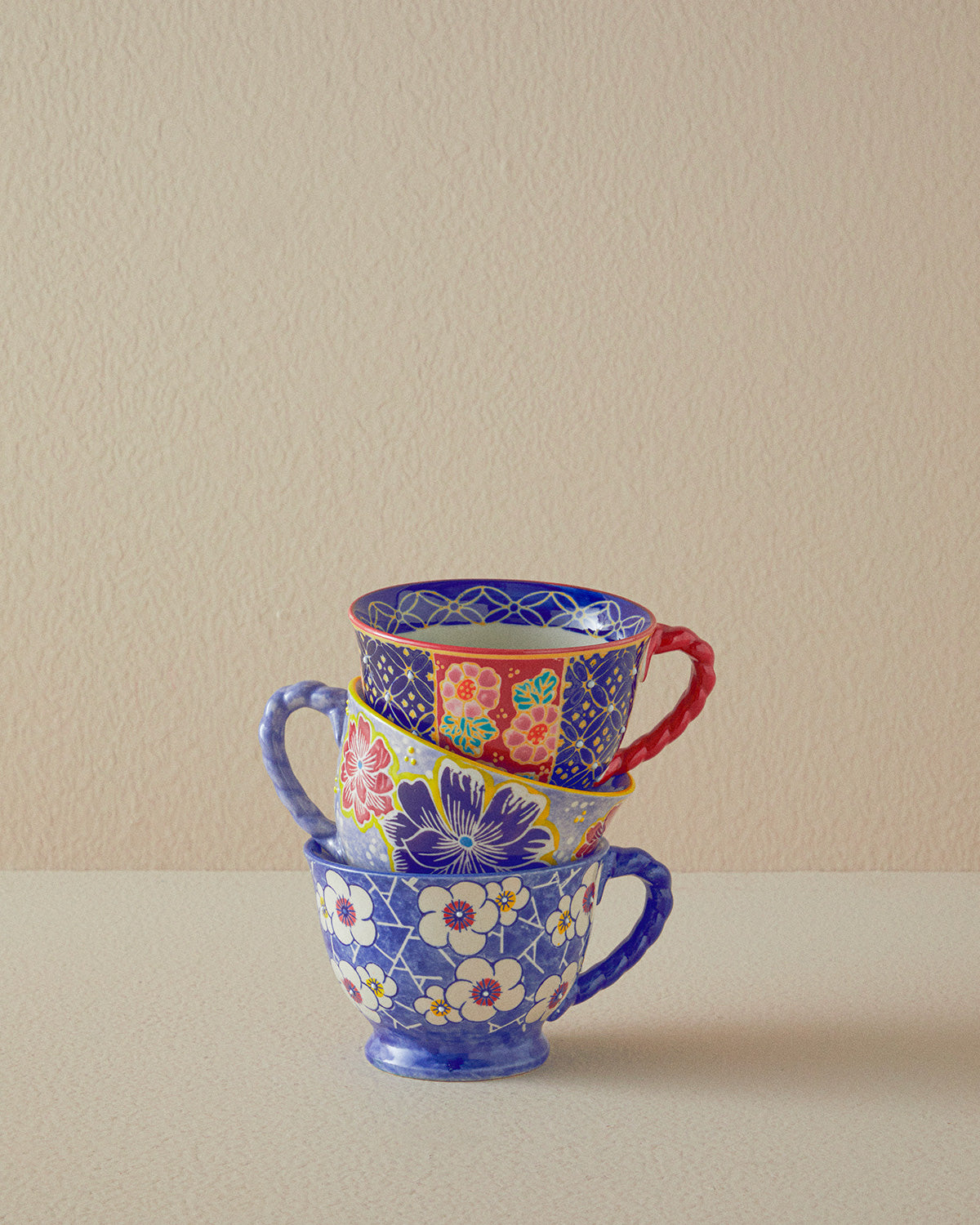 Drina Ceramic Mug 400 ml Blue (view 3)