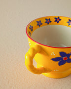 Emilia Ceramic Mug 400 ml Yellow (view 2)