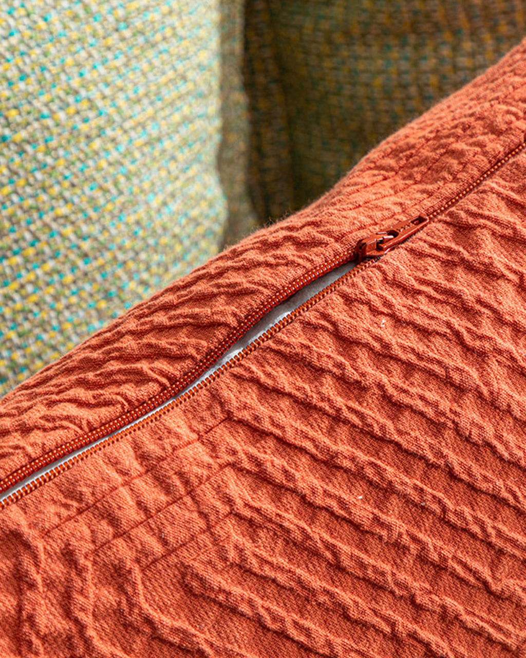 Colby Toss Pillow Cover 45x45 cm Orange (view 3)