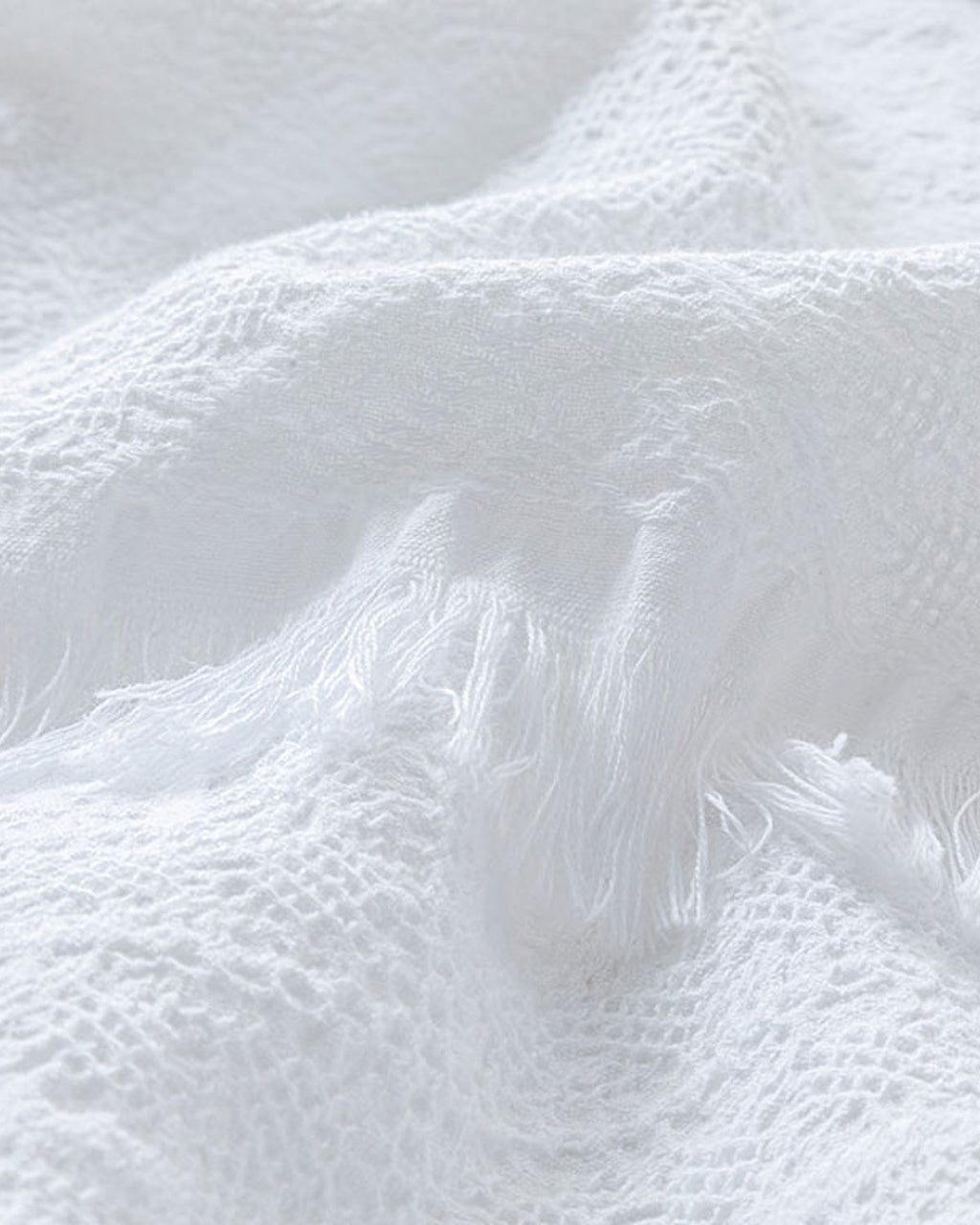 Palermo Cotton Jacquard Double Bed Spread White (view 6)