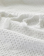Camilla Cotton Jacquard Double Summer Blanket (view 5)