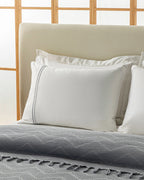 Camilla Cotton Jacquard Double Summer Blanket (view 7)