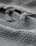 Camilla Cotton Jacquard Double Summer Blanket (view 8)