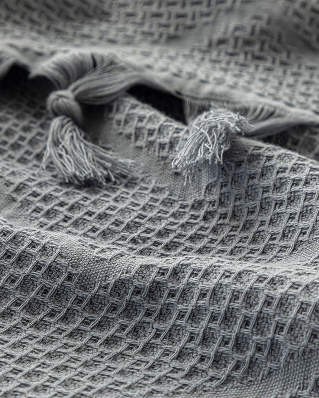 Camilla Cotton Jacquard Double Summer Blanket (view 11)
