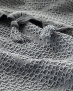 Camilla Cotton Jacquard Double Summer Blanket (view 11)
